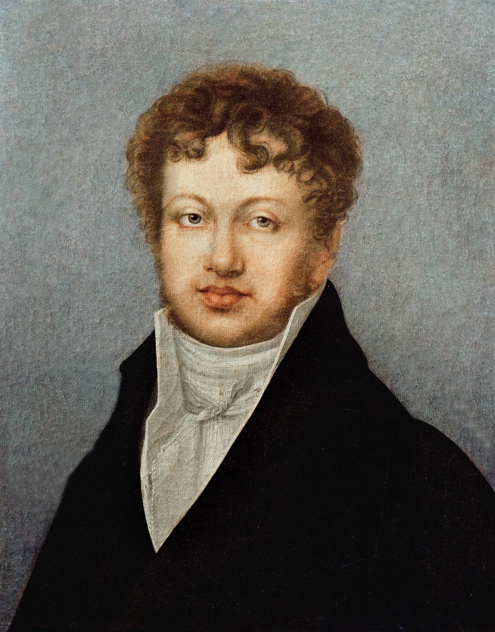 アンドレ・マリー・アンペレの肖像（1775-1836） 作： フランス語学校