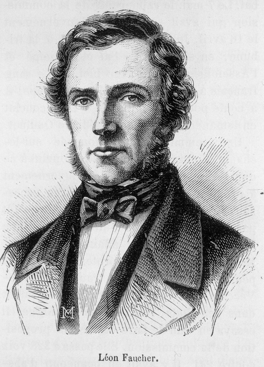 レオン・フォーシェの肖像 作： フランス語学校
