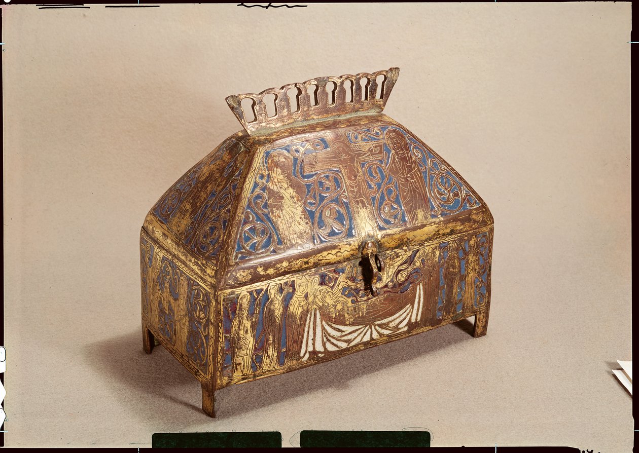 聖エグゼペレの聖遺物箱（370〜99）（エナメル質を増幅） 作： フランス語学校