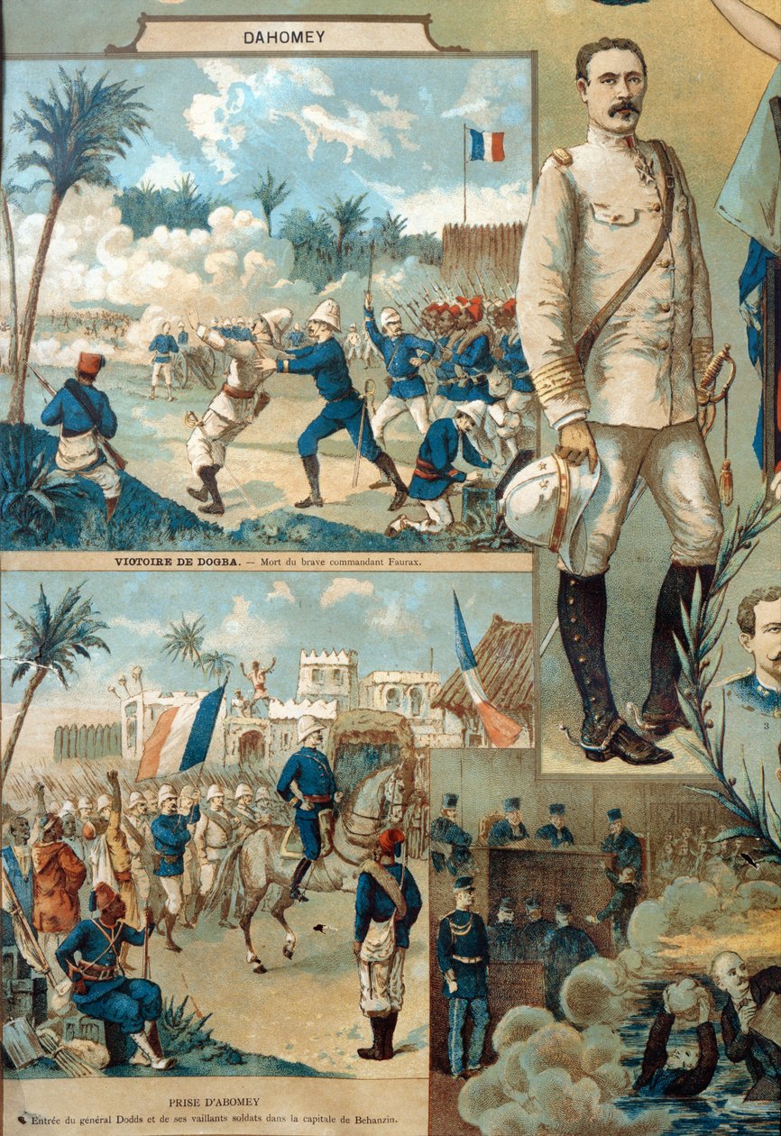 1892年のDahomeyキャンペーン 作： フランス語学校