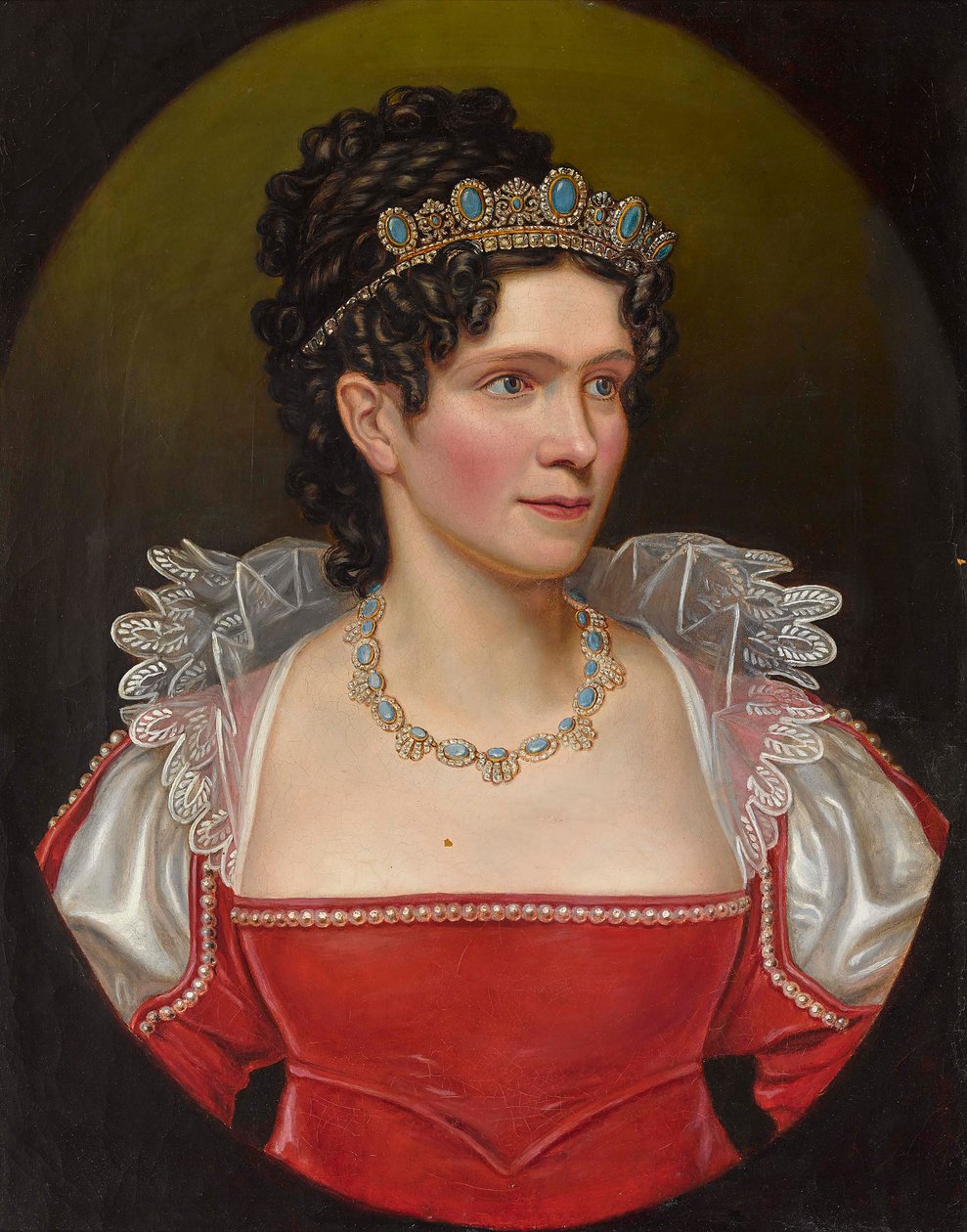 バーデンのキャロライン 1776 年から 1841 年、バイエルンの女王。 作： フリードリヒ・デュルク