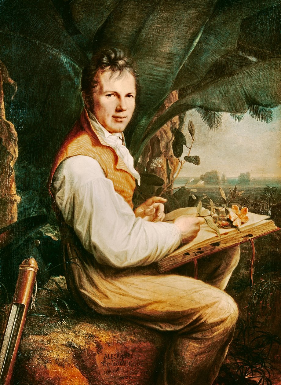 アレクサンダー・フォン・フンボルト（Alexander von Humboldt 作： フリードリヒ・ゲオルグ・ワイチュ
