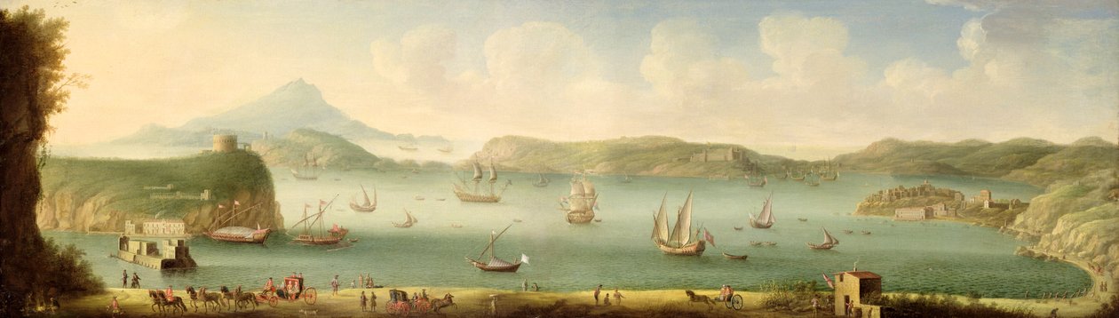 ポートマオン、メノルカ、1730年代 作： ガスパーバトラー
