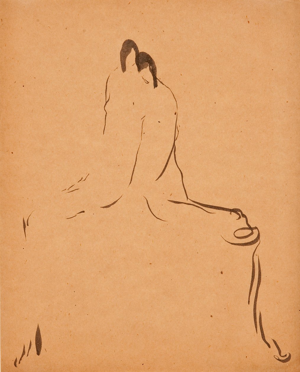 2 つの図、c。 1908年。 作： ガストンラシェーズ