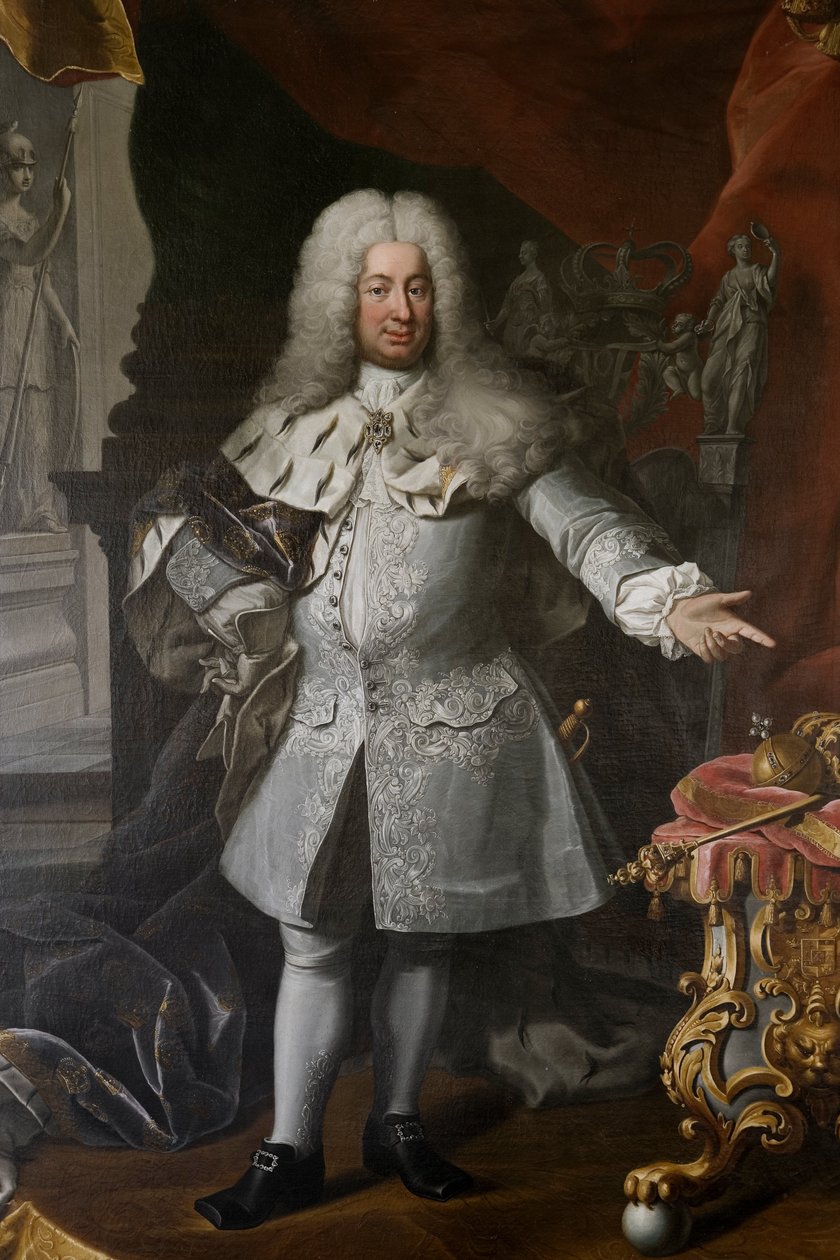 フレドリック1世、スウェーデン国王1720-1751 作： ゲオルグ・エンゲルハルト・シュレーダー