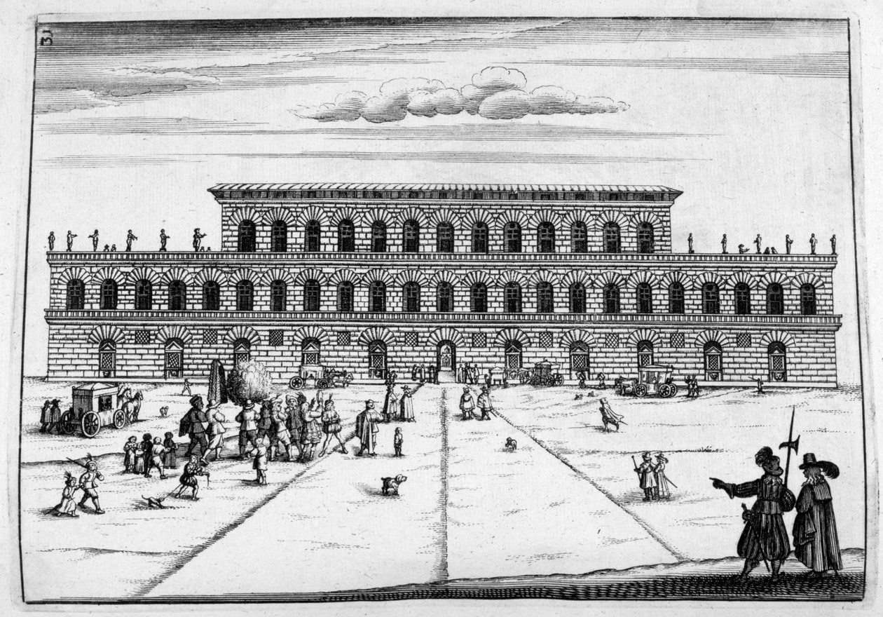 シャトーデザイン、1664年 作： ジョージ・アンドレアス・ボックラー