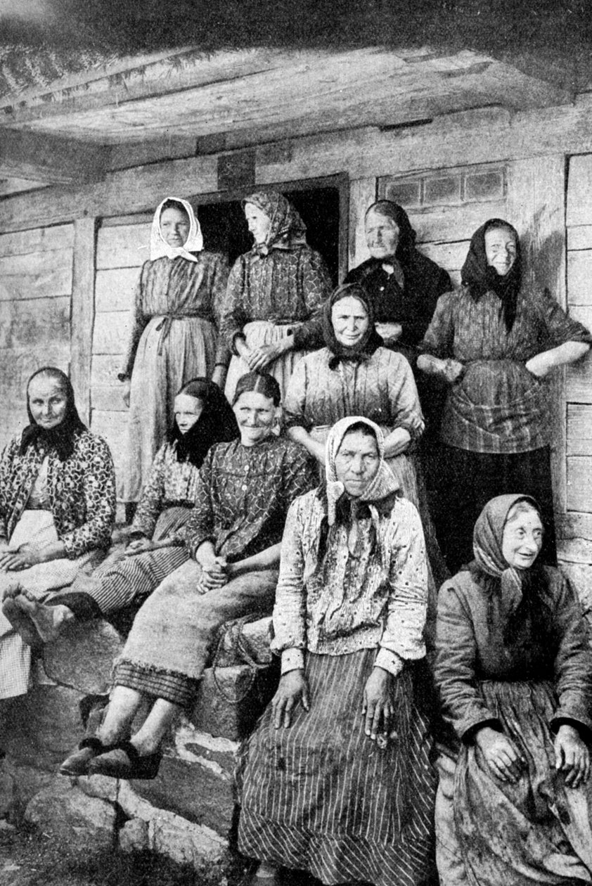 土地で働く女性たち、東プロイセン、1922 年。 作： ゲオルク・ヘッケル