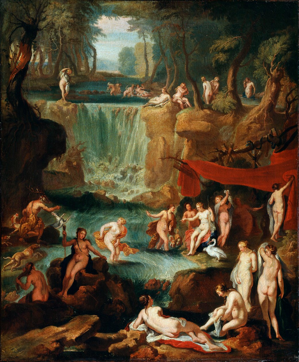 ダイアナとアクタイオーン、1743年。 作： Georg Kaspar Prenner