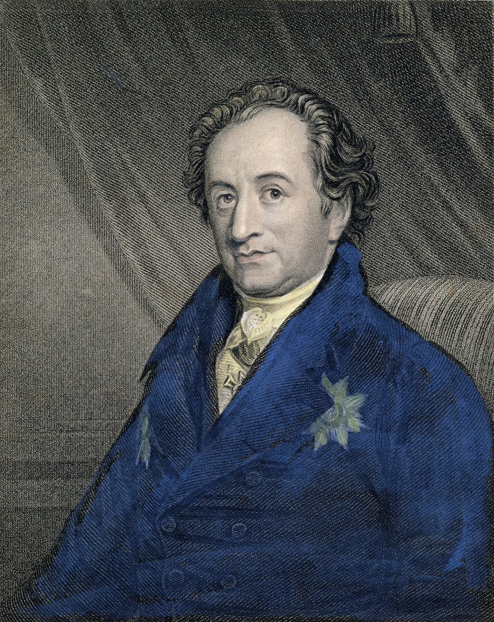 James Posselwhite（1798-1884）pubによって彫刻されたヨハンヴォルフガングフォンゲーテ（1749-1832）の肖像画。ウィリアム・マッケンジー 作： ジョージ・ドー