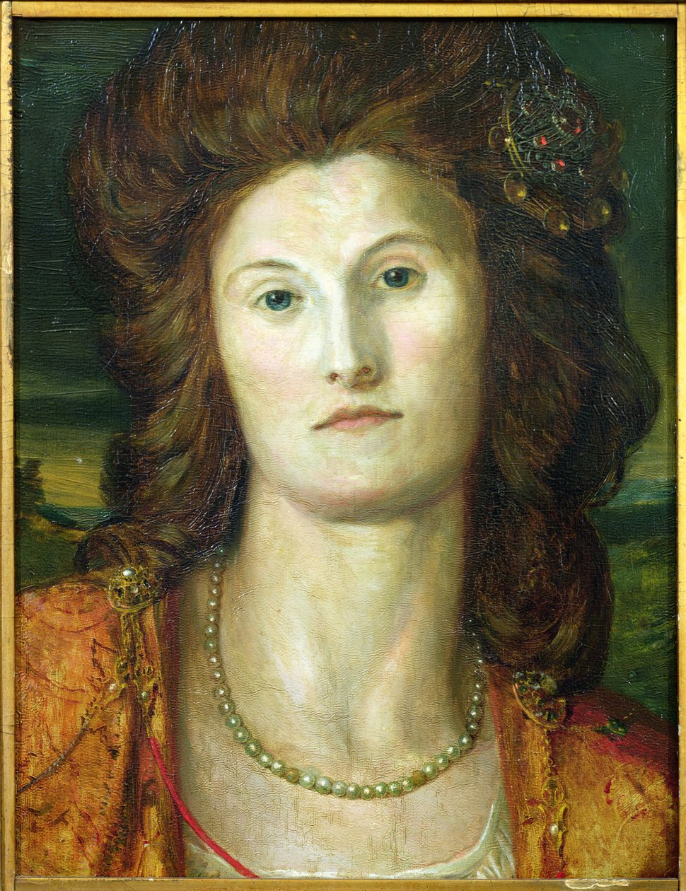 アシュバートン夫人の肖像（d.1857） 作： ジョージ・フレデリック・ワッツ