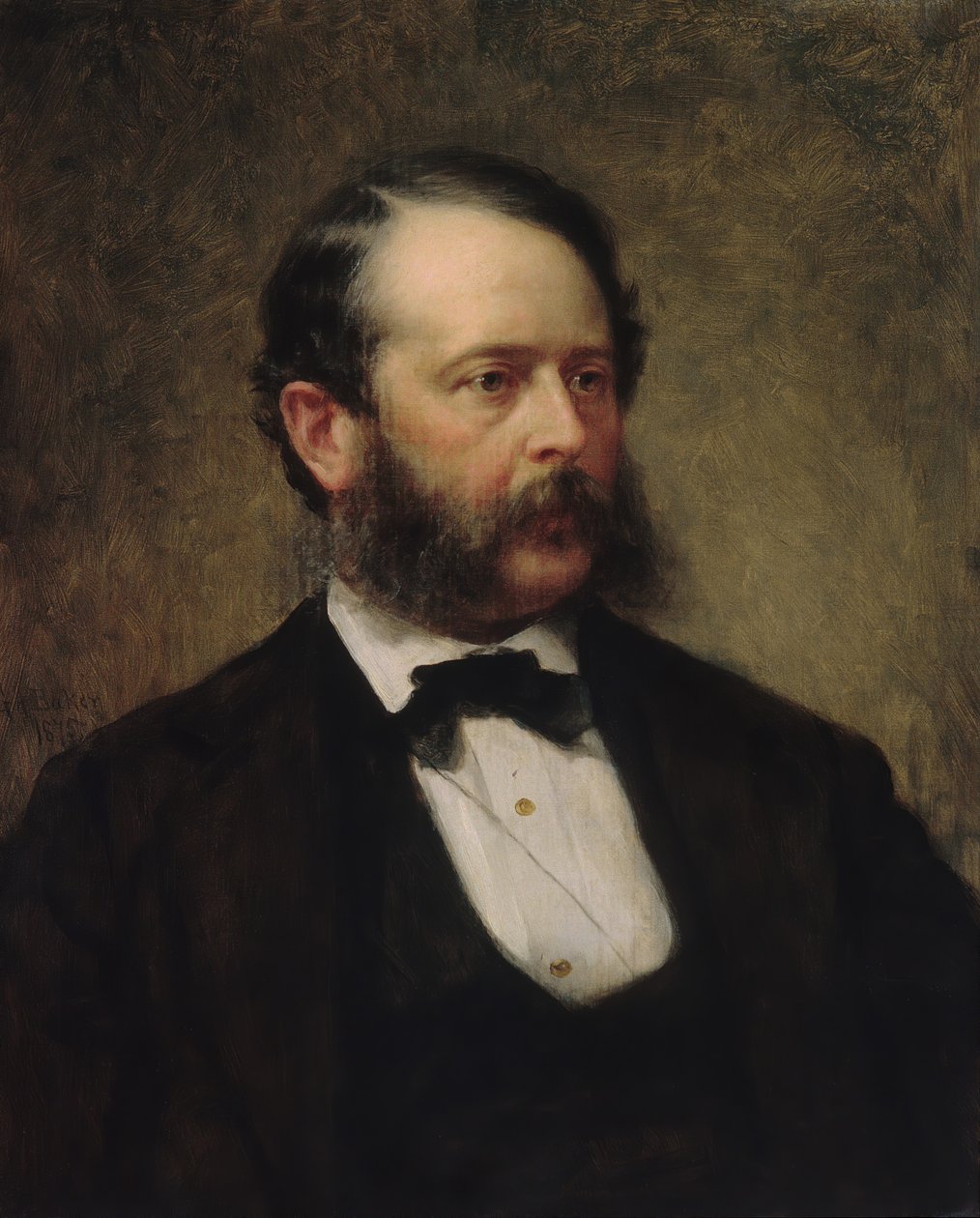 ジョン・F・ケンセット、1875年。 作： ジョージ・オーガスタス・ベイカー
