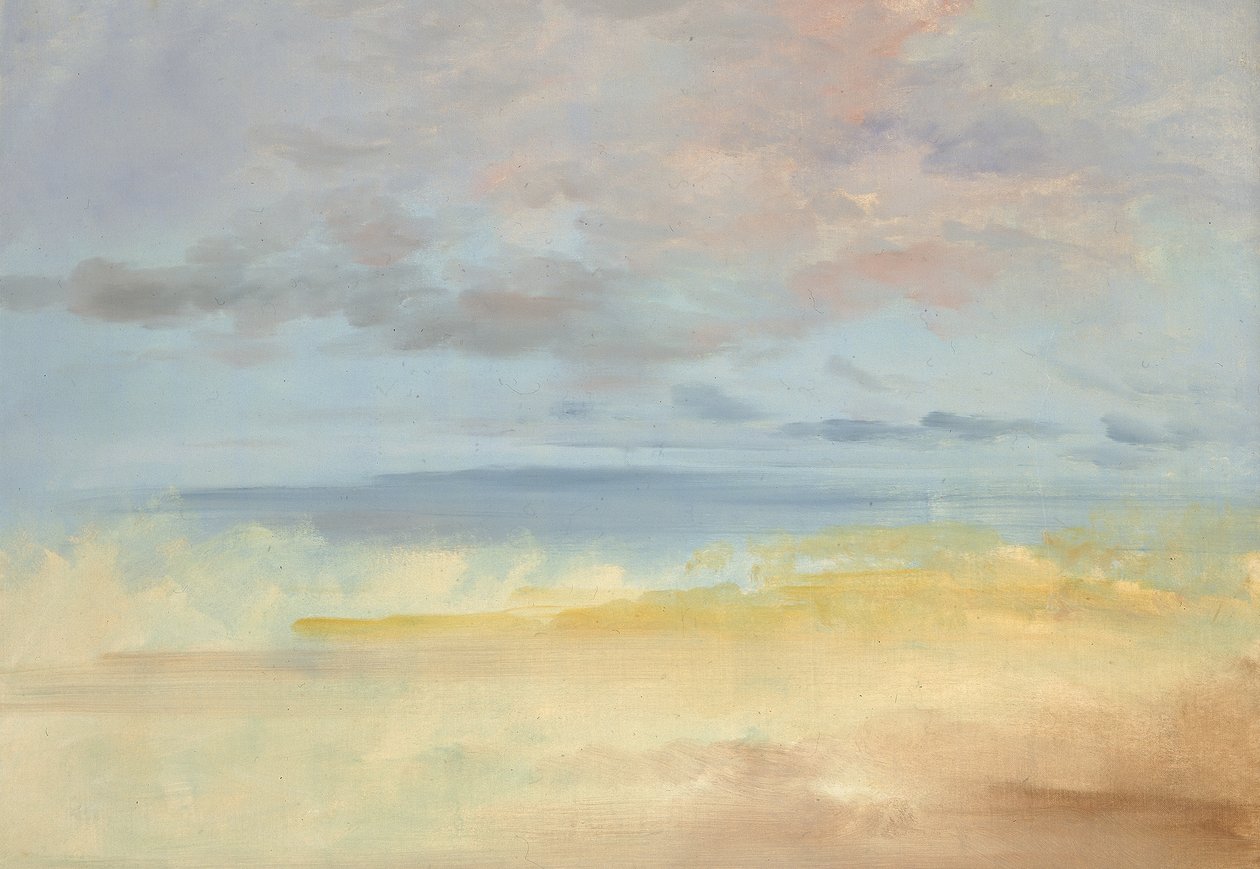 風景の背景、1846-1848。 作： ジョージ・カトリン