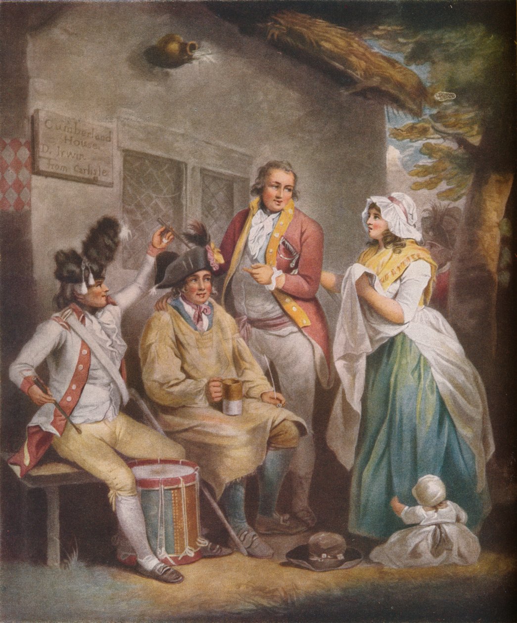 「Trepanning A Recruit」、c1791、1930。 作： ジョージキーティング