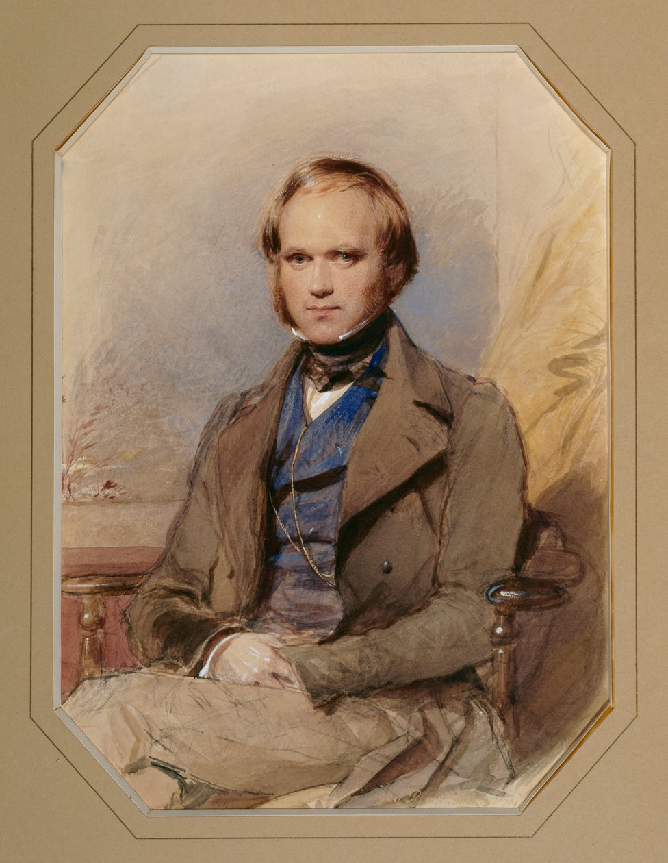 Charles darwin 作： ジョージ・リッチモンド