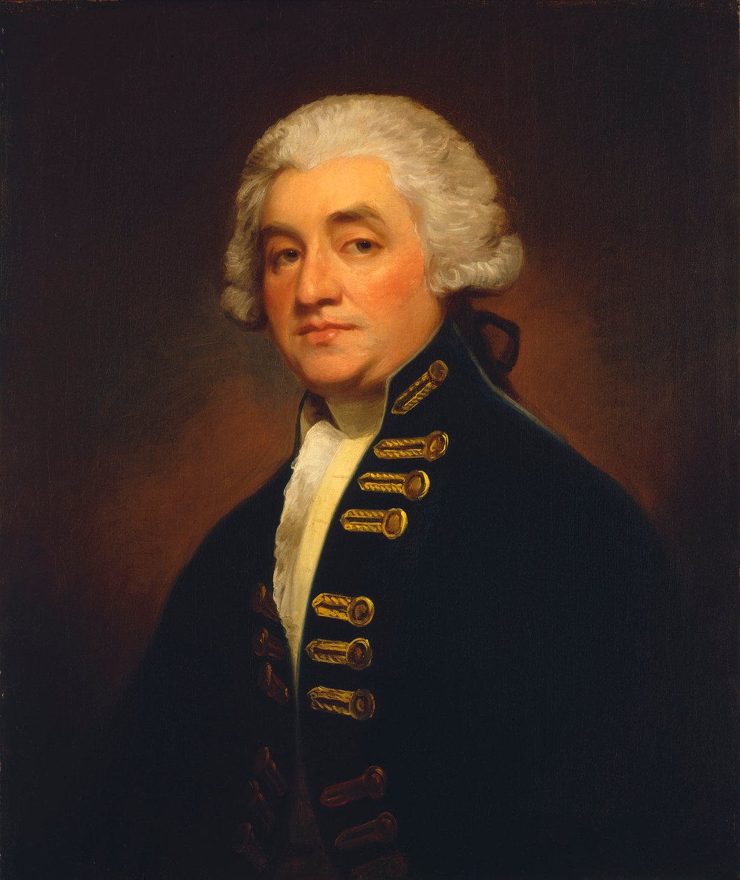 ジョシュア・ローリー副提督（1734-1790） 作： ジョージ・ロムニー