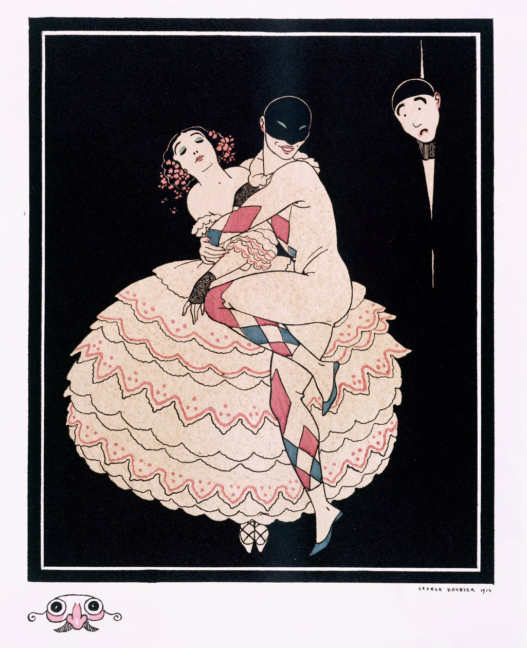カルサヴィナ、パブ。 1914年（カラーリソ） 作： ジョルジュ・バーバー