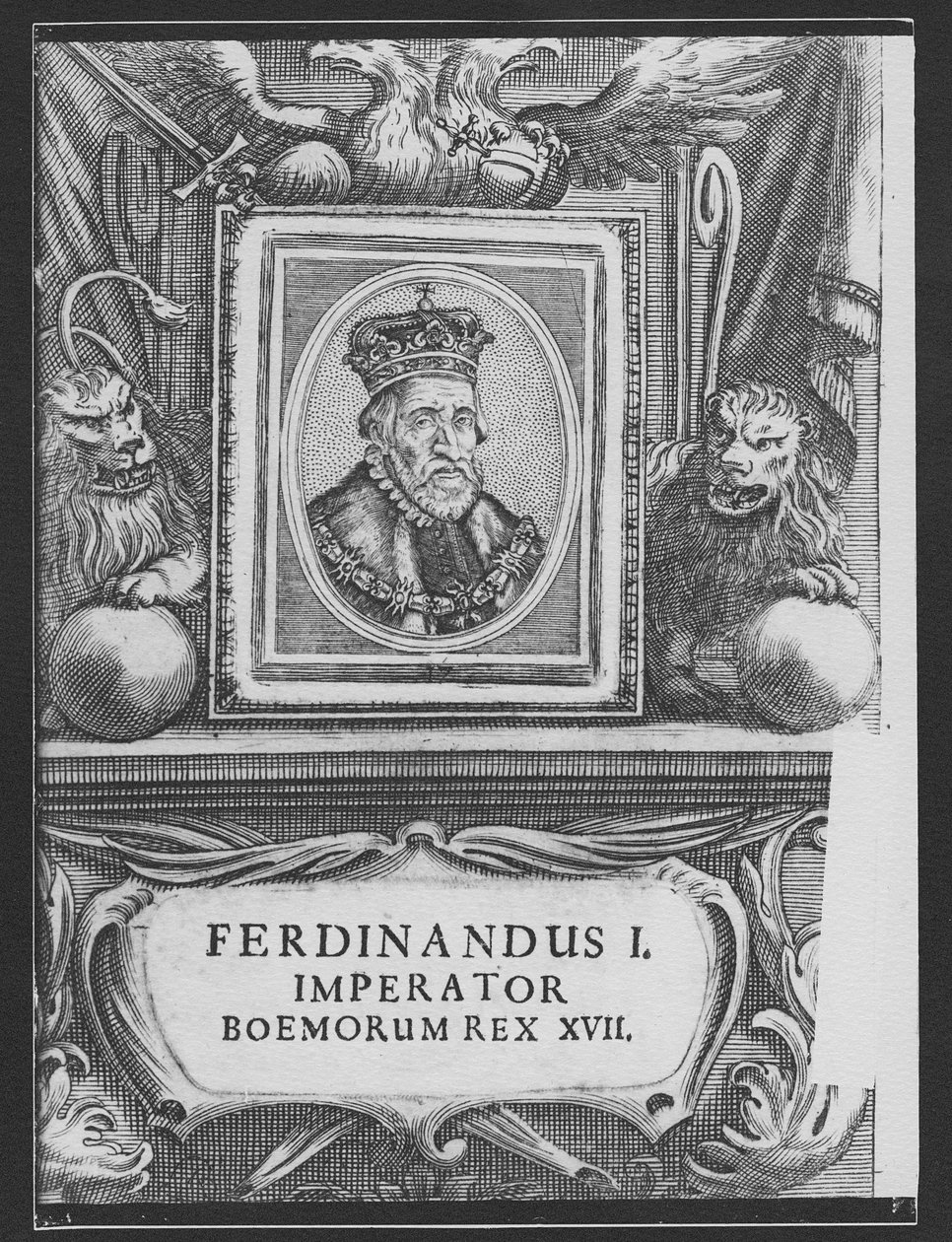 フェルディナンド1世（1793-1875）、ボヘミア王 作： ドイツ語学校