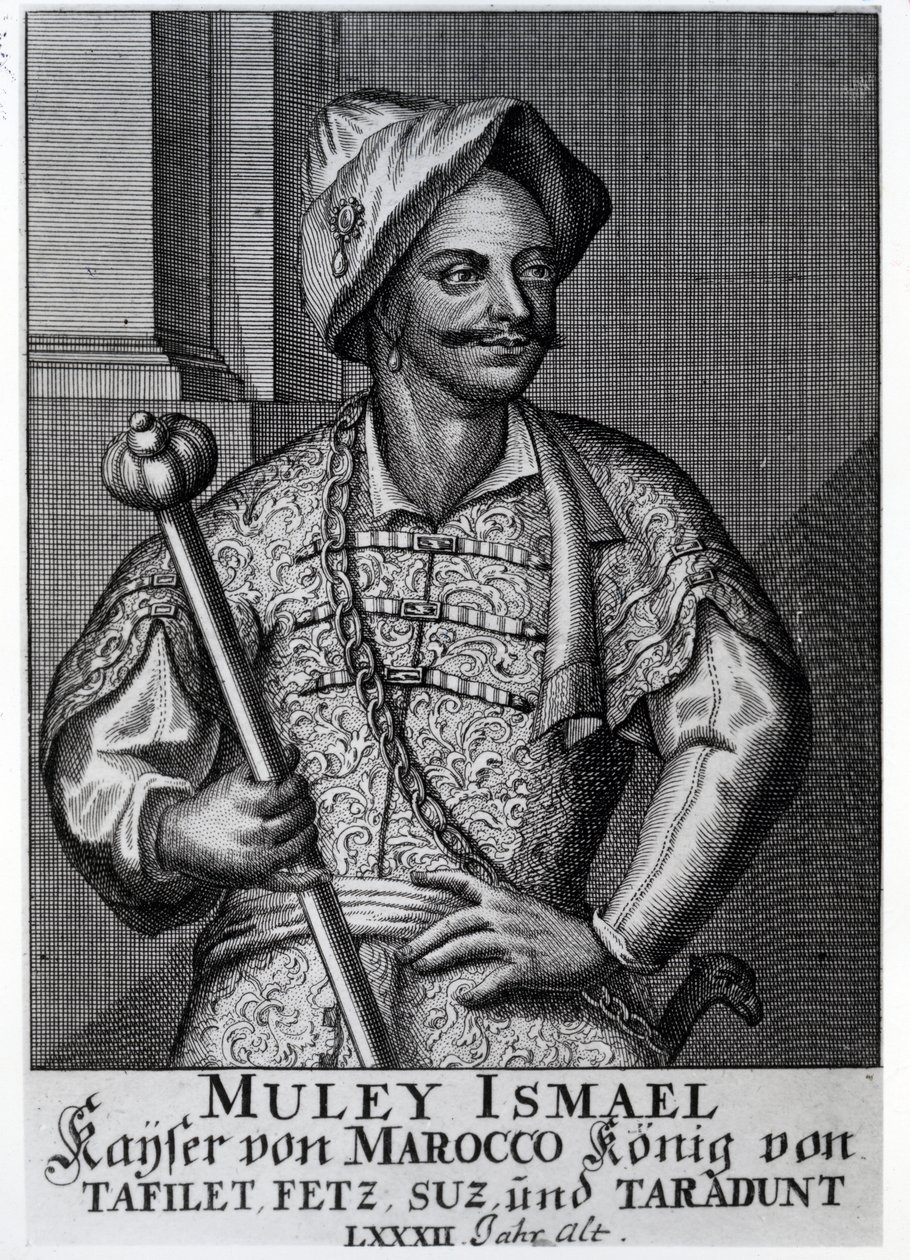 ムーレイイスマイルイブンシャリフ、1719年 作： ドイツ語学校