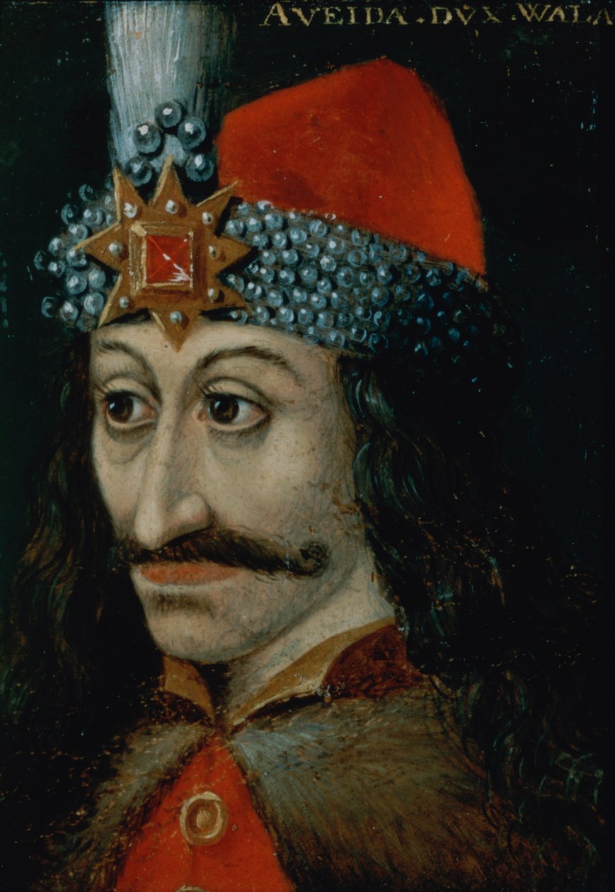 Vlad the Impaler（ワラキアのVlad VI）（1462年に死去） 作： ドイツ語学校