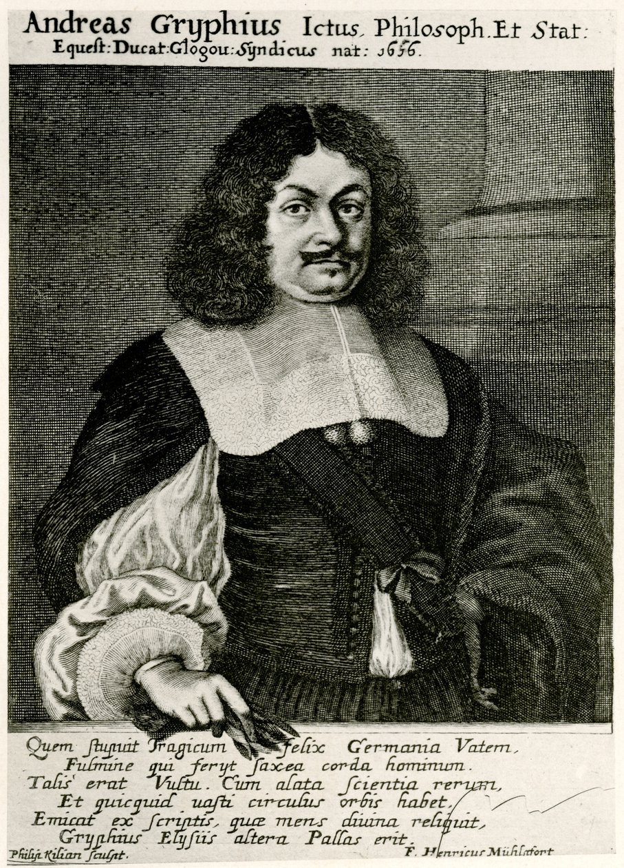 Andreas Gryphius 作： ドイツ語学校