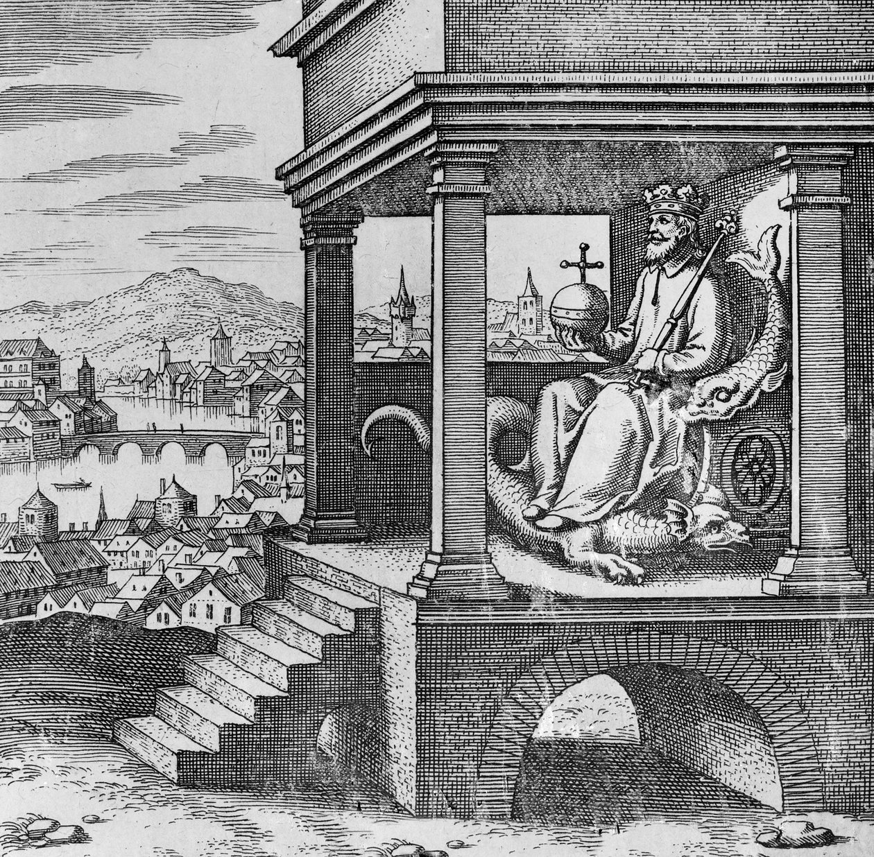 王冠をかぶった王様（Musaeum Hermeticumより 作： ドイツ語学校