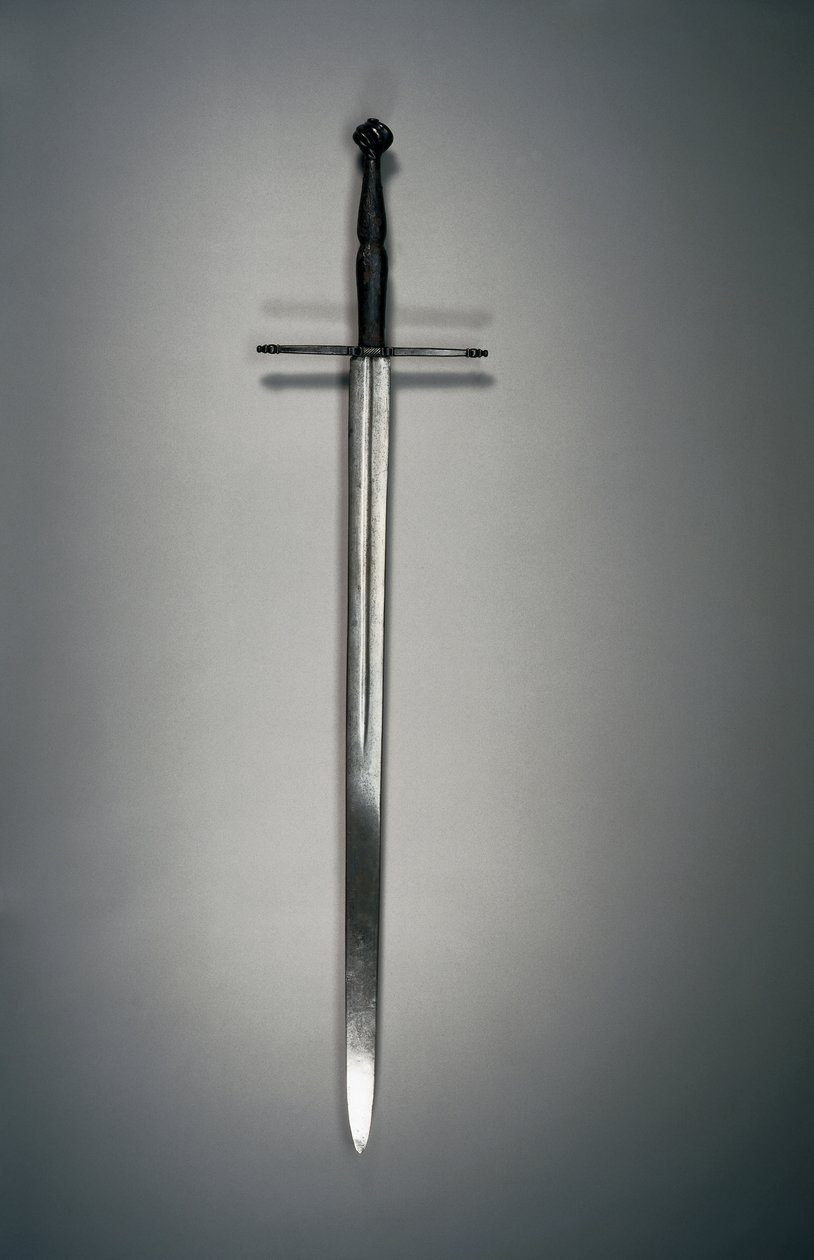 手と半分の剣、c.1500 作： ドイツ語学校