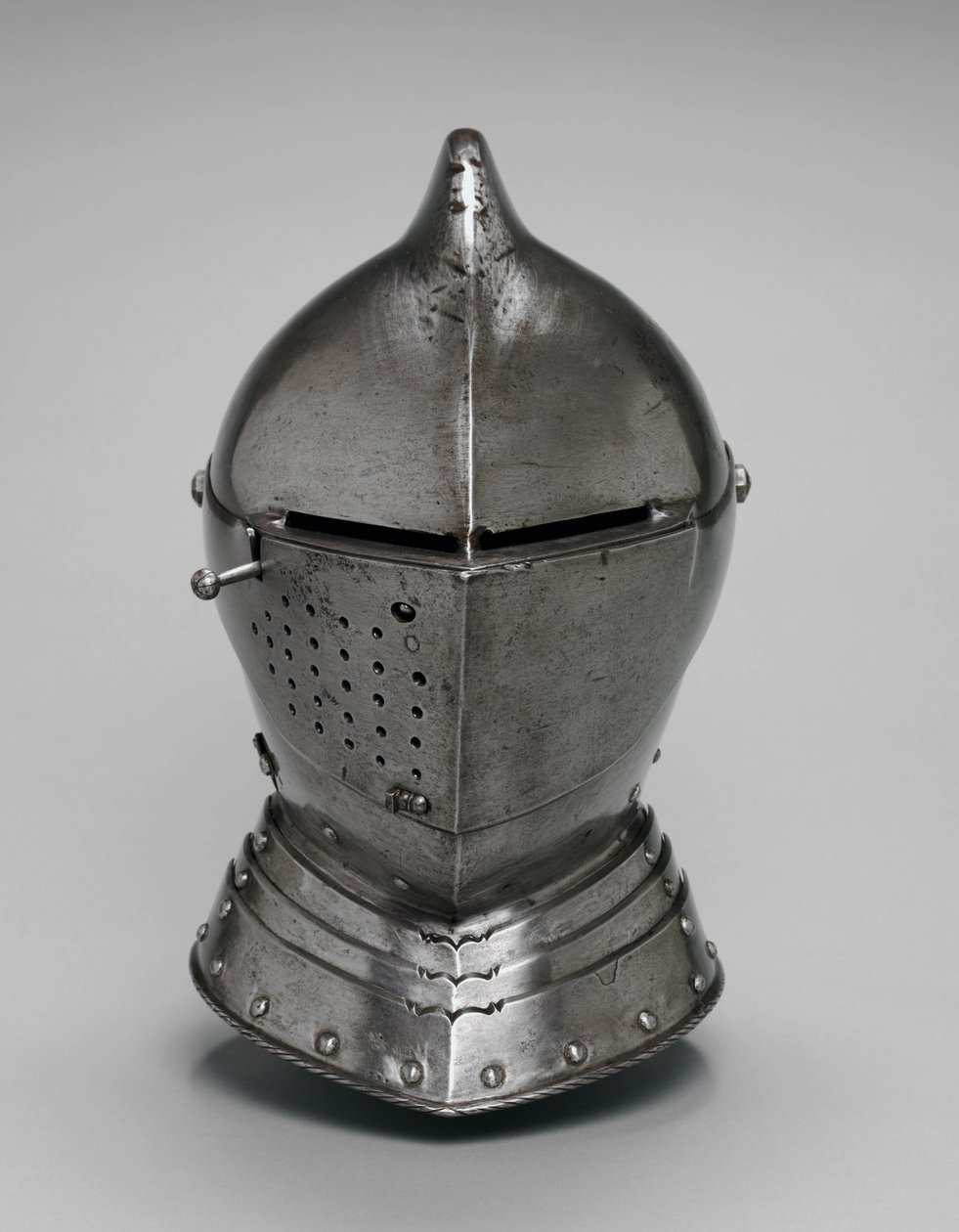 ヘルメット、c.1560-80（鋼） 作： ドイツ語学校