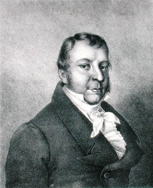 ヨハン・ネポムク・フンメル（1778-1837）（リトグラフ 作： ドイツ語学校