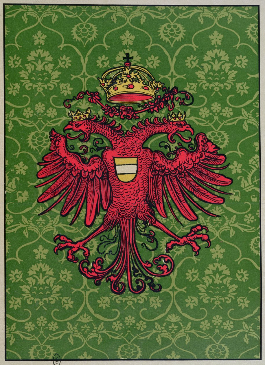 Maximilian I（1459-1519）の双頭の鷲 作： ドイツ語学校