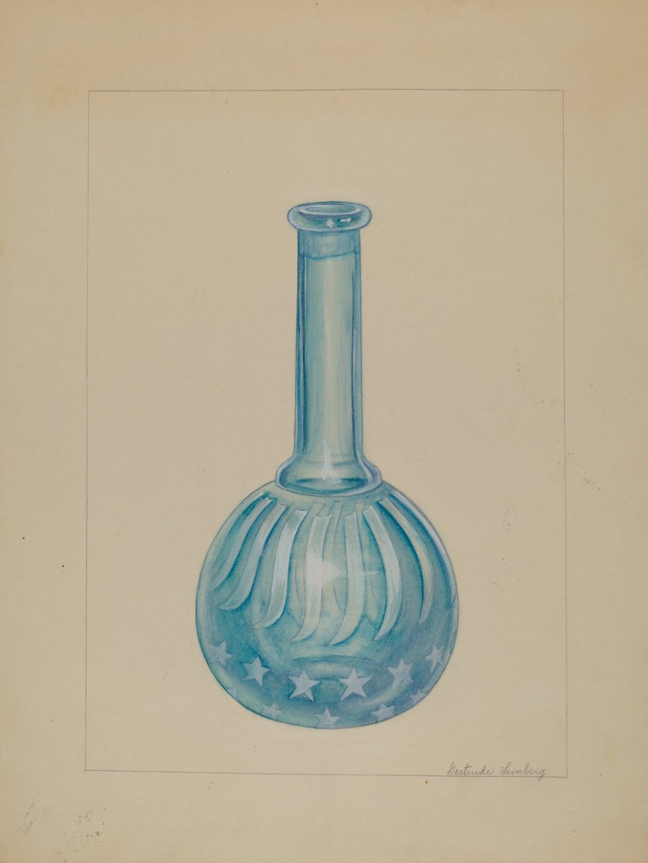 理髪店のボトル、c。 1936年。 作： Gertrude Lemberg