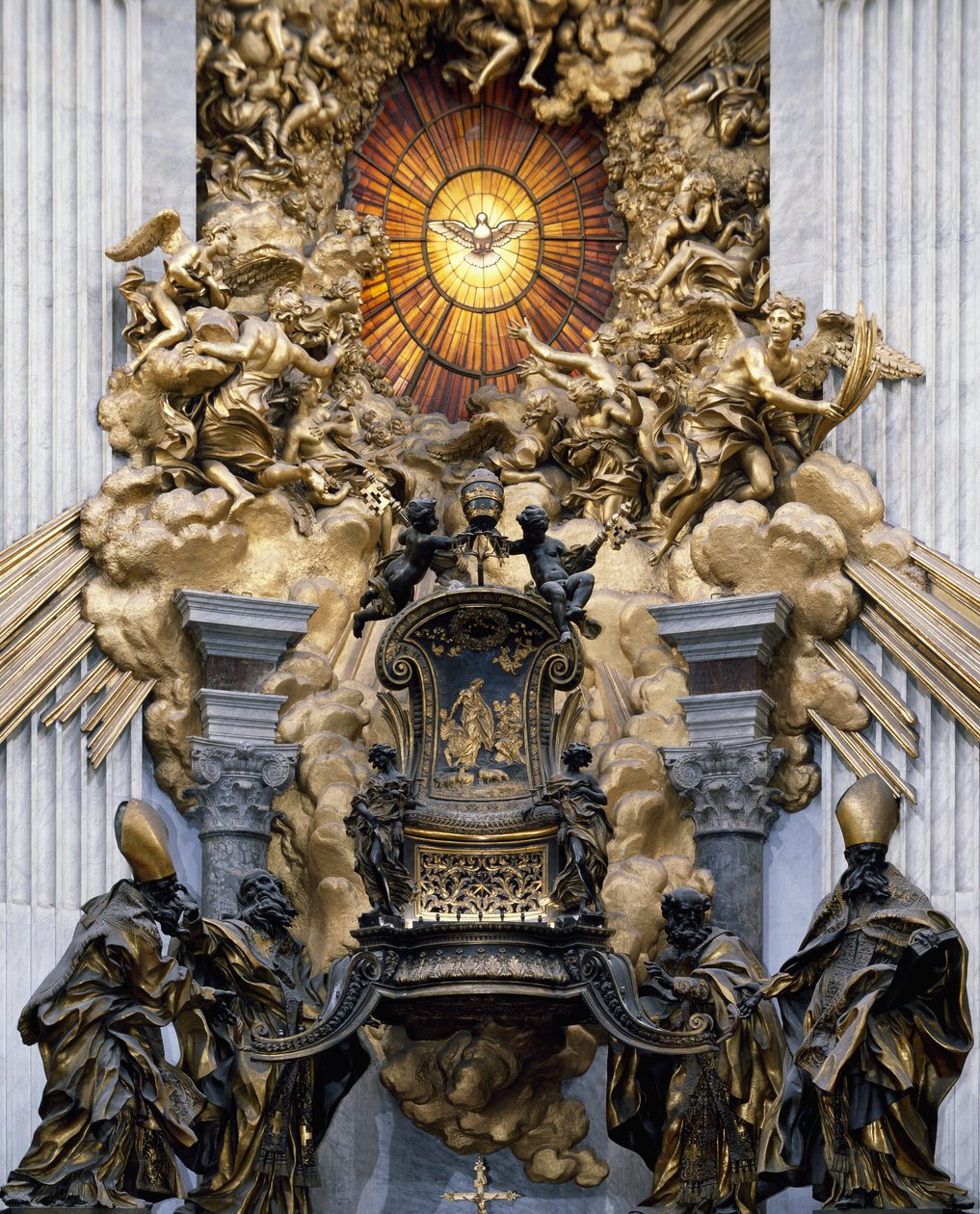 St.Peterの議長 作： ジャン・ロレンツォ・ベルニーニ