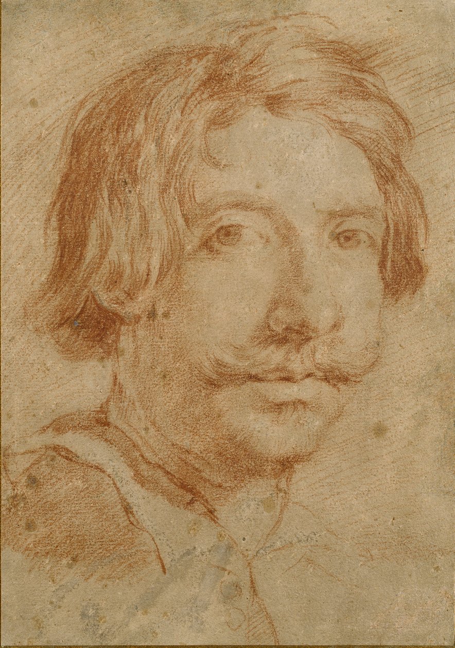自画像、c1630s 作： ジャン・ロレンツォ・ベルニーニ