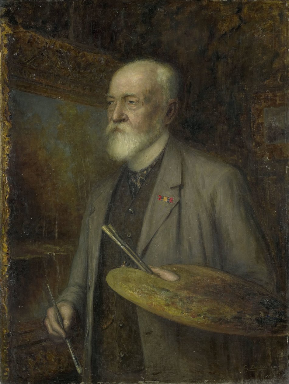 Johannes Gijsbert Vogel (1828-1915)、画家 作： Gijsbertus Derksen