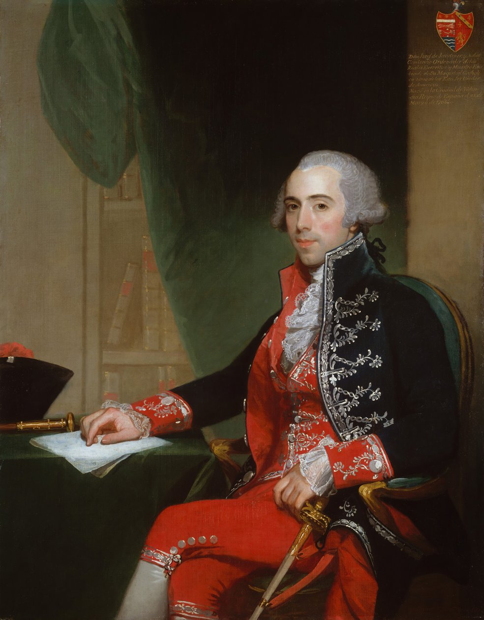 ジョセフデジョーデンとネボット、1794年。 作： ギルバート・スチュアート
