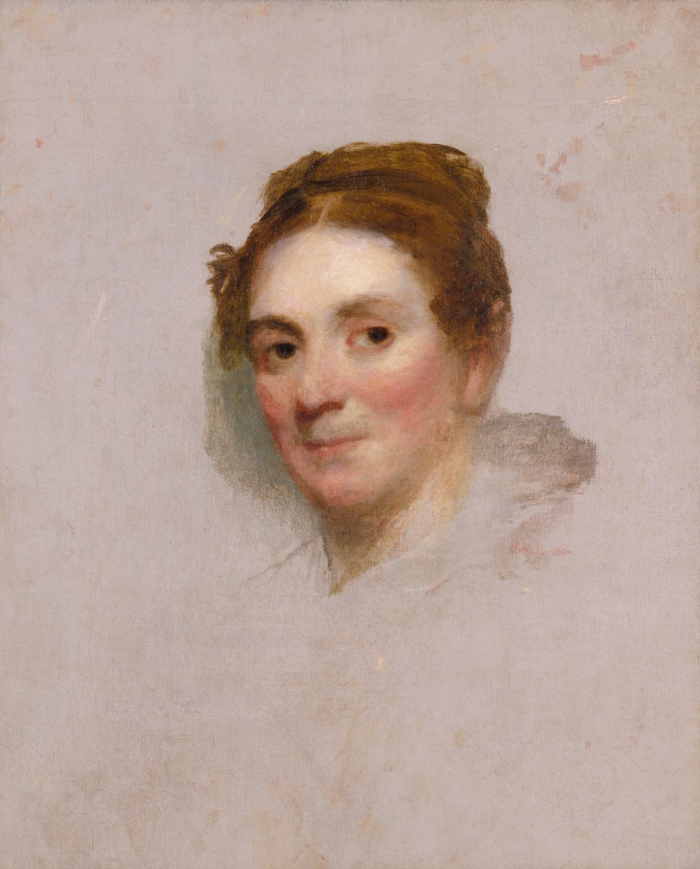 女性の肖像、カリフォルニア州。 1820-1825。 作： ギルバート・スチュアート