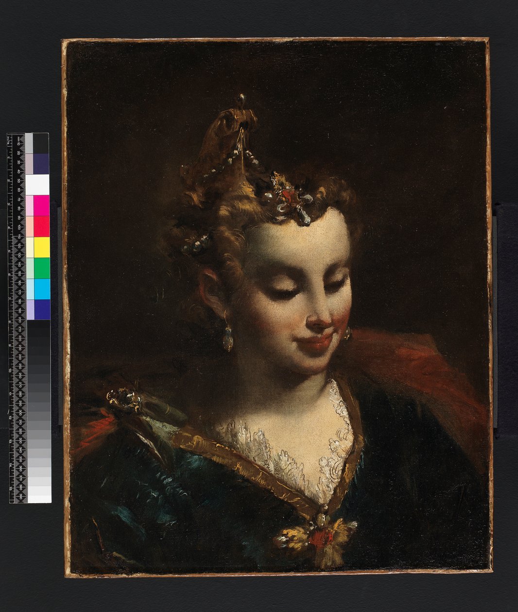 ファラオの娘、パルマ・ザ・ヤンガー（ヤコポ・ネグレッティ）（1548-1628）後 作： ジョヴァンニ・アントニオ・グアルディ
