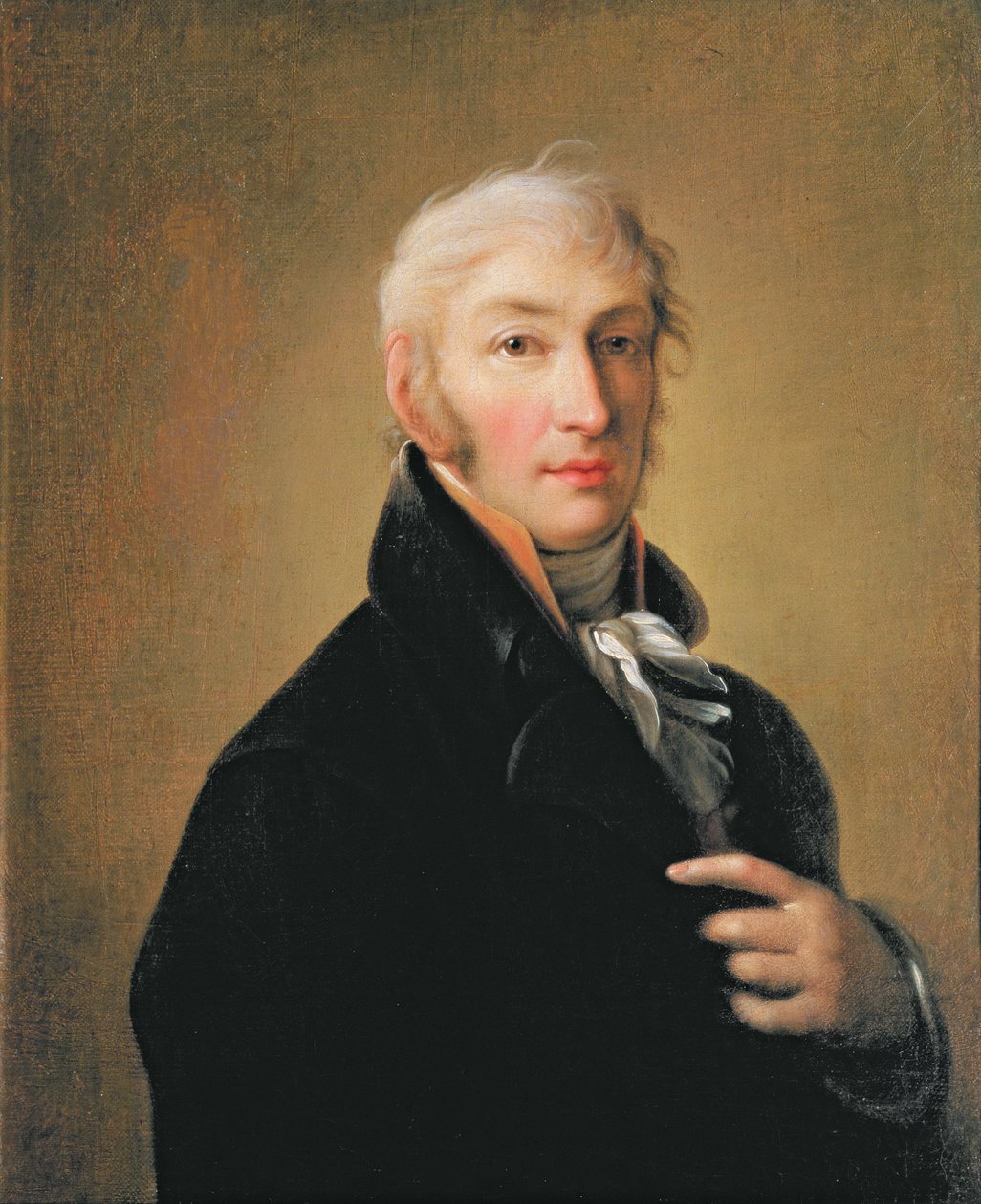 ニコライミハイロビッチカラムジンの肖像（1766-1826）、1805 作： ジョヴァンニ・バッティスタ・オルトラニ・デイモン