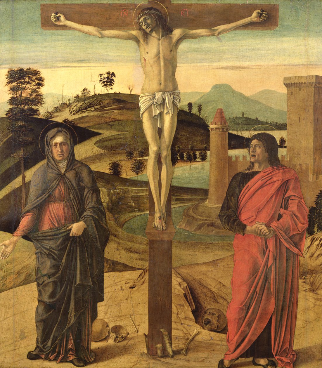 カルバリー、c.1465-70 作： ジョバンニ・ベリーニ
