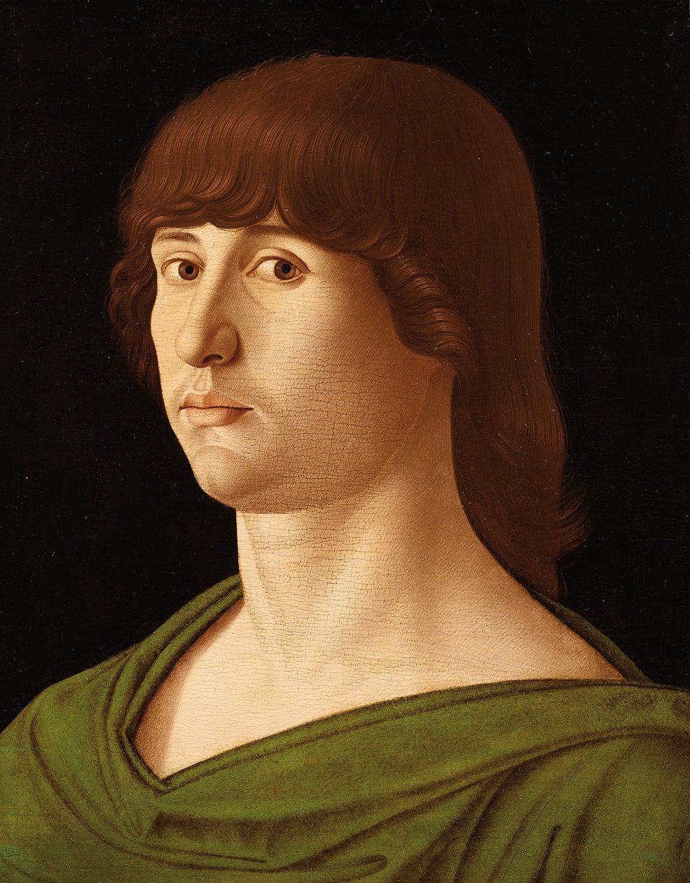 若い男の肖像、1470年頃。 作： ジョバンニ・ベリーニ