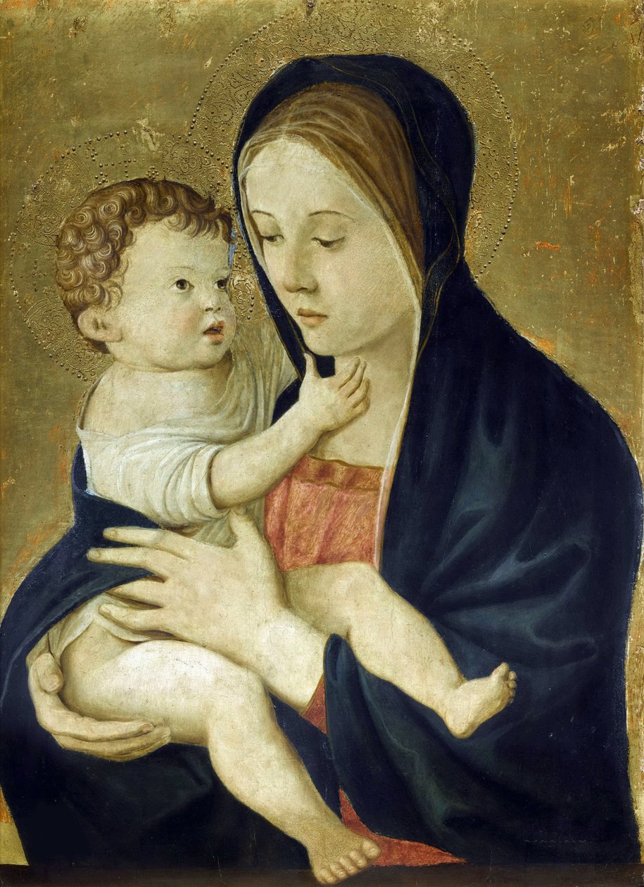 聖母子像 1470-1475年頃 作： ジョバンニ・ベリーニ