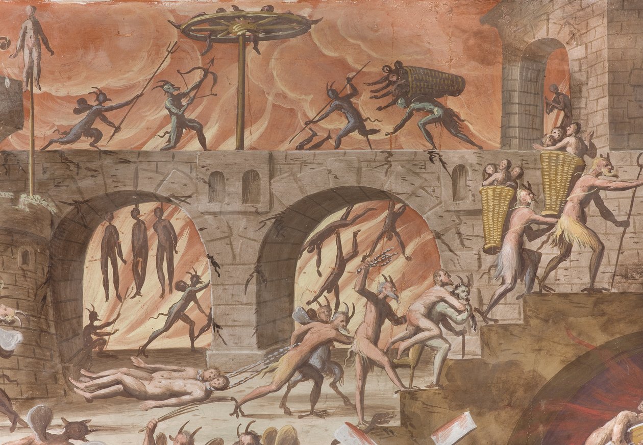 地獄 作： Giovanni Mauro della (c.1575 1640) ロヴェレ