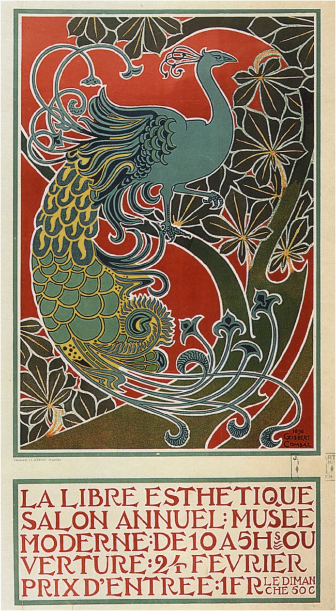 無料の美学、1898 作： ジスベール・コンバズ