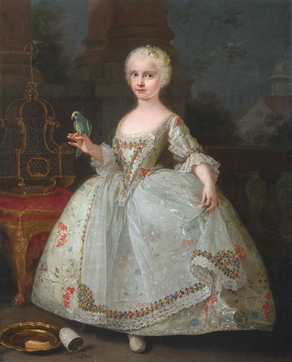 スペインのインファンタマリアイザベル（1743-1749） 作： ジュゼッペボニート