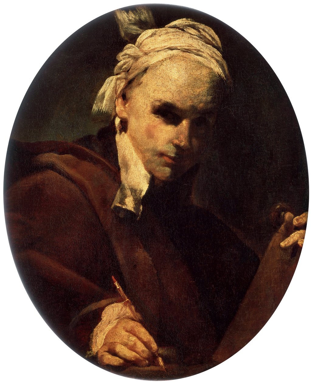 自画像、c1700。 作： ジュゼッペ・マリア・クレスピ