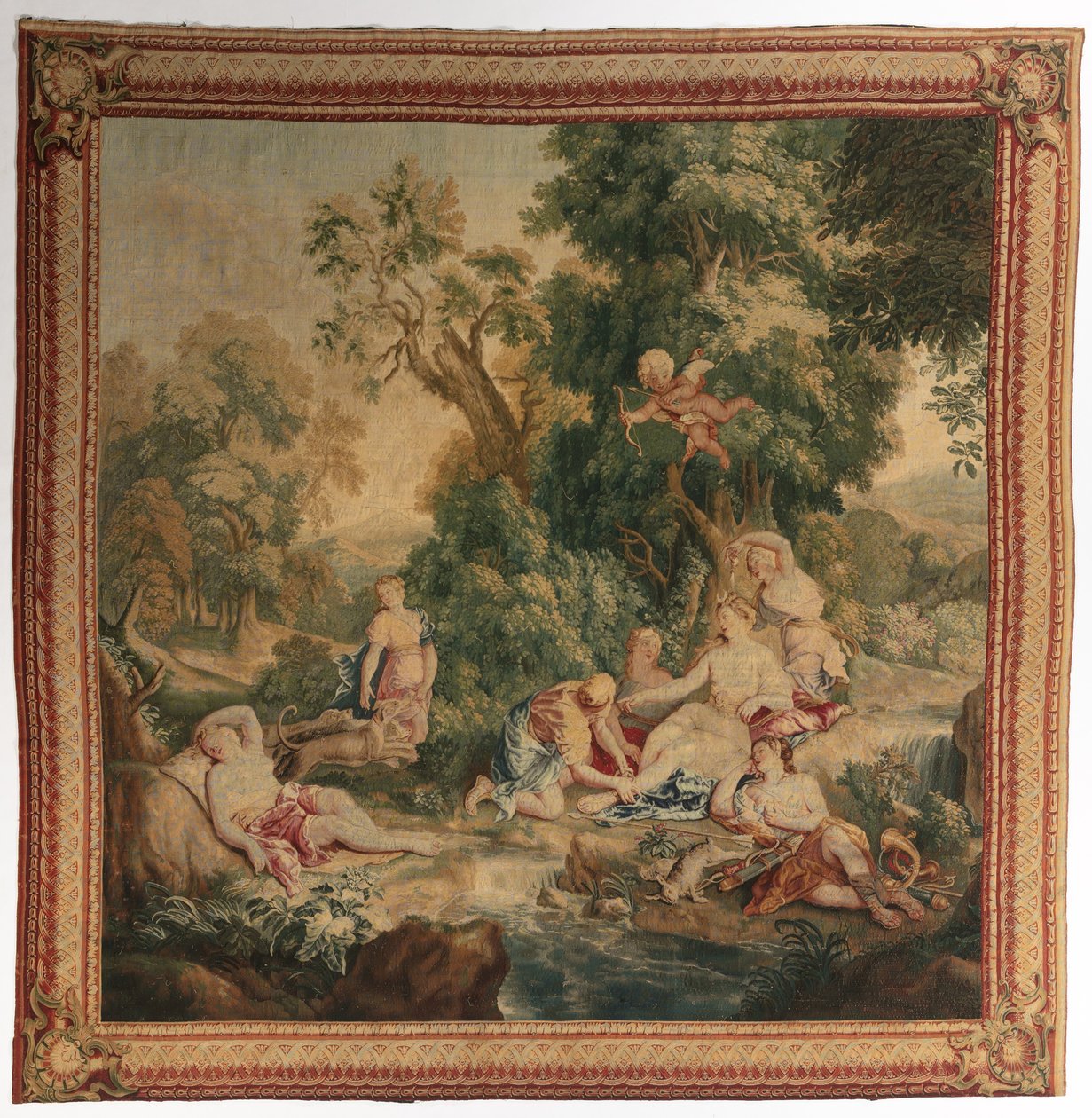 Ovid の Metamorphoses のセット、1704 ～ 1731 年。 作： タペストリー