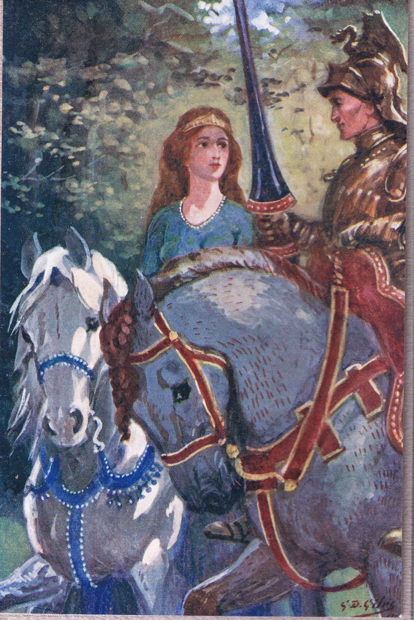 Joyous Guardの韻：彼女と一緒にLyonesseを介して私はTN Foulisによって出版されたAdam Lindsay Gordonの詩から1912年に乗りました 作： ゴッドフリー・ダグラス・ジャイルズ