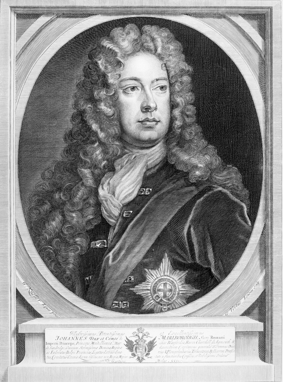 ジョン・チャーチル（1650-1722）マールボロ第一公爵、1700年頃 作： ゴッドフリー・ネラー