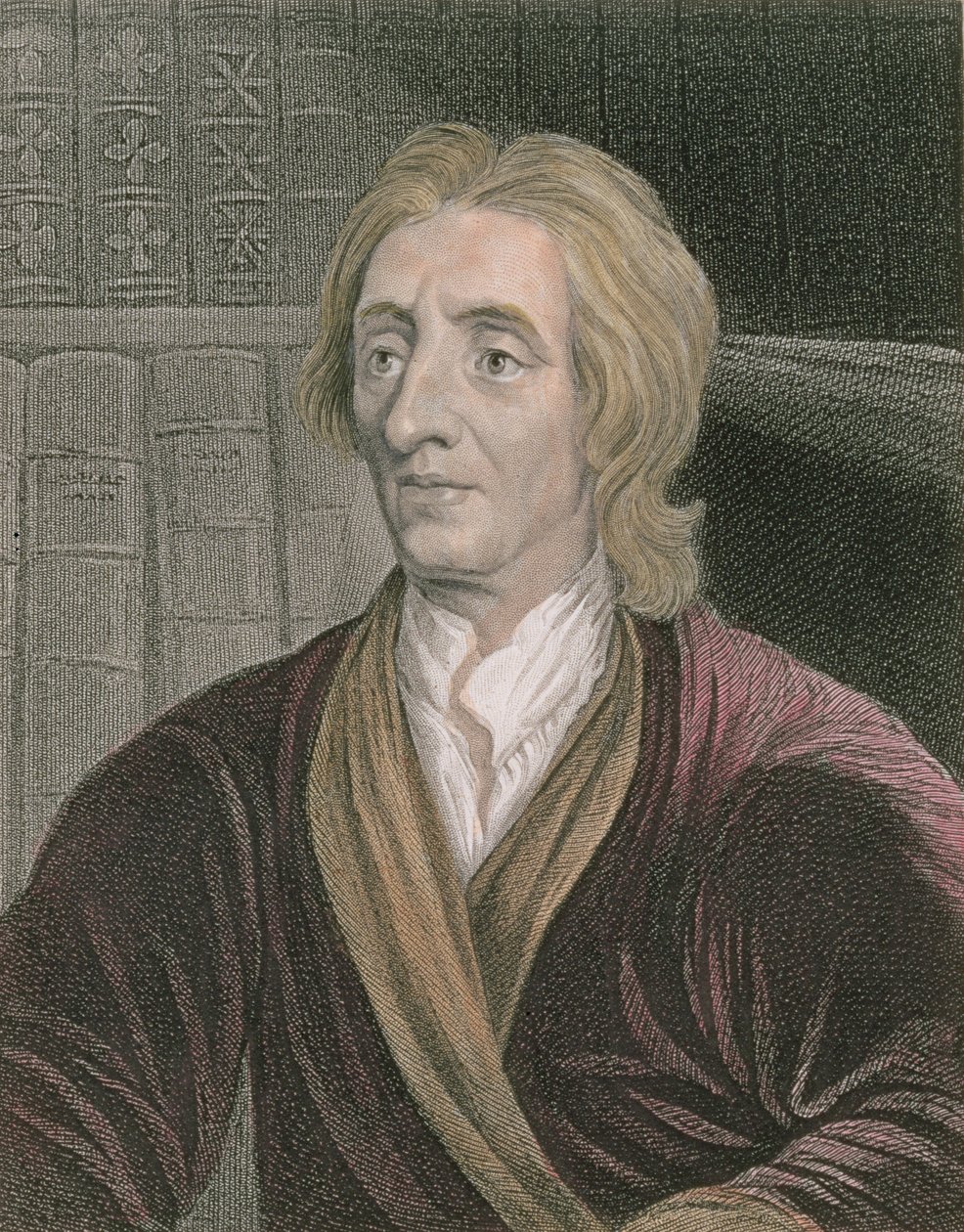 James Posselwhite（1798-1884）pubによって刻まれたジョンロック（1632-1704）の肖像画。ウィリアム・マッケンジー 作： ゴッドフリー・ネラー