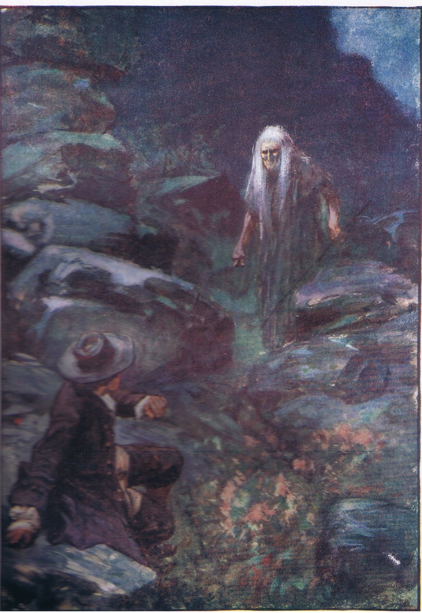 恐ろしい女性が近づいている間、これはすべて、W＆R Chambers LtdによるLorna Doone pub.1921からのものでした。 作： ゴードンフレデリックブラウン