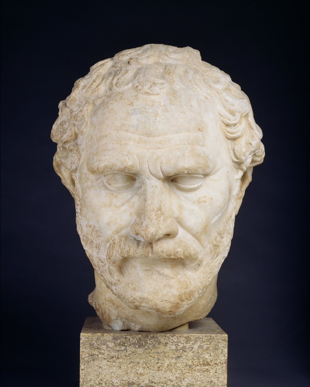 Demosthenes（大理石）の責任者 作： ギリシャ語